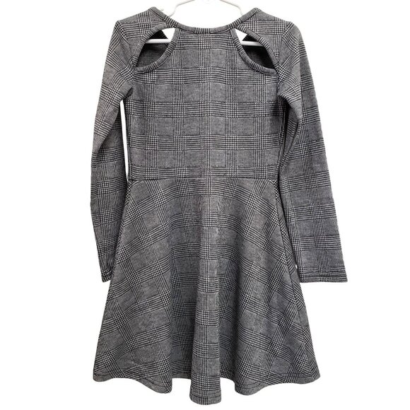 Children's Place Girls Plaid Long Sleeve Dress Size Small 5/6 - Picture 2 of 10